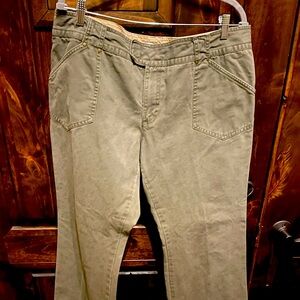 Denim Army Green pants